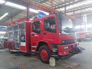 重慶德國曼5噸水罐消防車 集成高效滅火與高空作業(yè)的多功能應(yīng)急救援利器